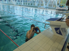Okresní kolo soutěže v plavání