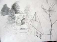 Kresba ze školy v přírodě