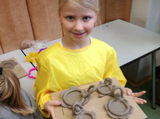 Vánoční keramika 2.A