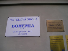 Návštěva Hotelové školy Bohemia (8.A,B)