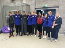 Třída 9.D na vědomostní soutěží