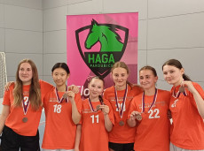 Turnaj dívek ve florbalu